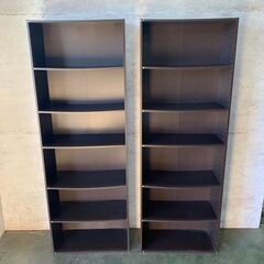 【ジモティ限定特価】 収納棚 カラーボックス 2個セットの画像