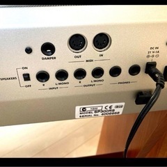 【訳あり中古】 KORG 電子ピアノ88鍵盤　 SP-300RS 本体＋スタンド＋付属品の画像