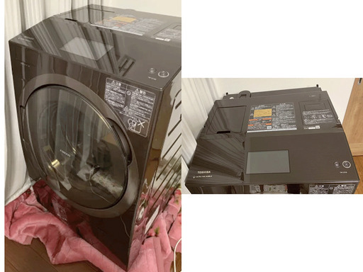 東芝 ドラム式洗濯乾燥機 TW-127X8L 洗濯容量:12kg 乾燥:7.0kg 2019年製を、横浜市南区六ッ川の自宅まで直接引き取りに来て頂ける方に、30,000円でお譲りいたします。