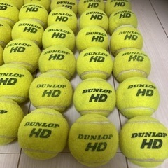 中古硬式テニスボール(ダンロップ HD)60球の画像