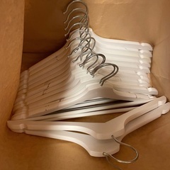IKEA ハンガー ホワイト（23ピースを200円で売ります）