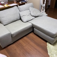 2.3人用L字ソファ　1000円