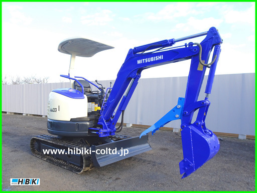 ミツビシ～MITSUBISHI.MM20CR 中古油圧ショベル(建設機械)◆2ｔ 整備済み（走行2速）倍速/ガチャック仕様（ミニユンボ