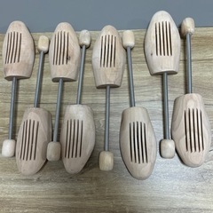 100均　シューズキーパーの画像