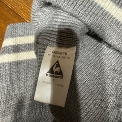 ルコック　マフラー？の様に見えるネックウォーマーの画像