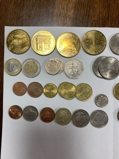 値下げ交渉可能　記念、ユーロ、セントその他