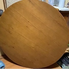 丸いコタツテーブル ちゃぶ台