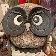 フクロウ 置物、オブジェ(インテリア雑貨/小物)の中古が安い
