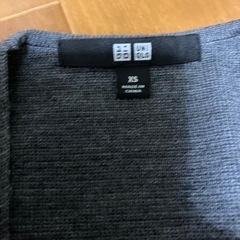 値下げ！ユニクロ　カーディガン　XSサイズの画像