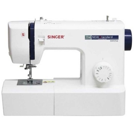 シンガー　電動ミシン フットコントローラー付　SN55E