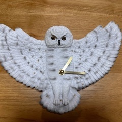 【譲ります】ふくろう　掛け時計の画像