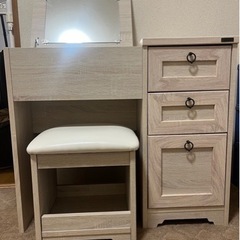 家具 ドレッサー美品の画像