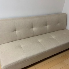 【お渡しする方決まりました！】３人掛けソファ