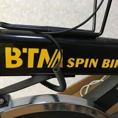 値下げ交渉OK !!　BTM社　スピンバイク　２０２１年4月製　中古の画像
