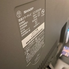 液晶テレビ　リモコン付き　動作問題なしの画像