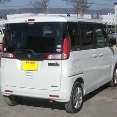 H25年　スペーシア ターボ　ﾅﾋﾞ・TV　検査有　程度良好　全込み価格の画像