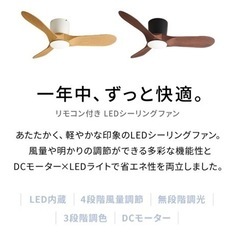 未使用！シーリングファンライトの画像
