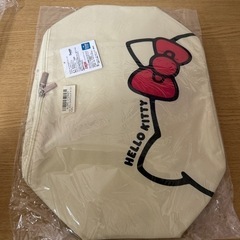 ハローキティ  ひんやりバッグ　保冷バッグ　プライズの画像