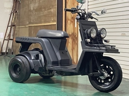 ☆【御成約有難う御座いました】下取車輌現状販売!オ-ルペン!!2スト後期ジャイロX改!バーハンデュアルライト!ノ-ヘルOKミニカ-登録仕様!