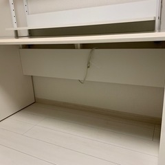 美品　デスク　チェア　サイドチェストの画像
