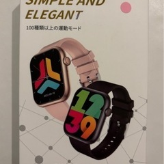 新品未使用 スマートウォッチ iPhone Android対応の画像