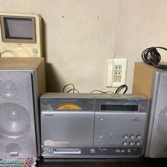 ジャック品　シャープCD MD スピーカー　