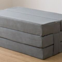 ニトリ ソファになるマットレス　セミダブルの画像