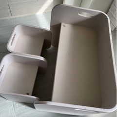 ホップル コロコロチェア&デスク 3点セット アイボリーの画像