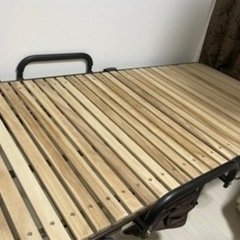 すのこベッド　折りたたみ