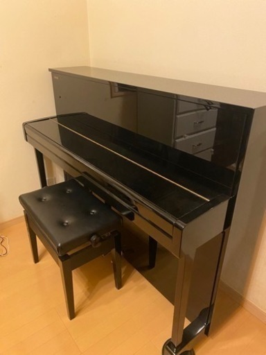 YAMAHA アップライトピアノ　サイレントピアノ　消音機能付