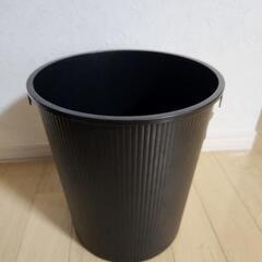 ★レジ袋  引っかけれます★  黒 高さ25㎝ 直径22㎝の画像