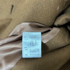 purelastピュアラスト　ダッフルコート　　(茶色)(13号)新品未使用の画像