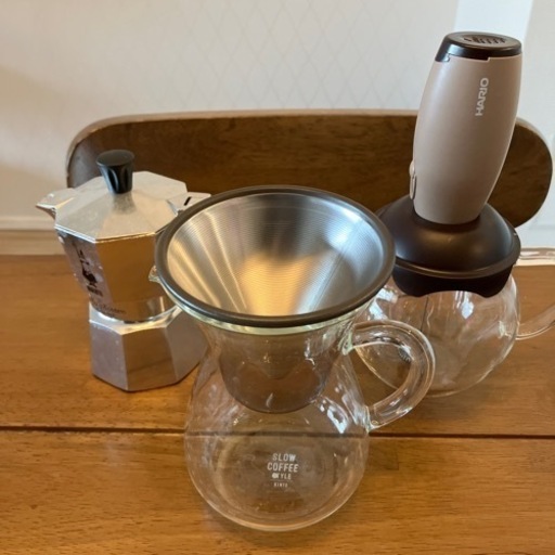 コーヒーセット　kinto hario bialetti