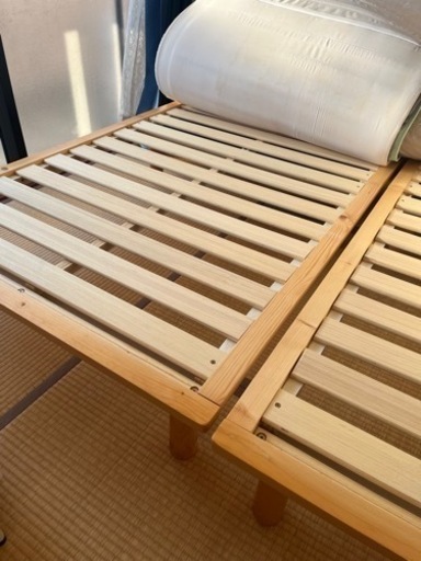 【引渡済】すのこ　シングルベット×3