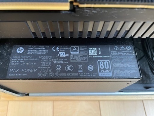 i9 RTX2080ti (OMEN 875-1128jp )ハイエンド