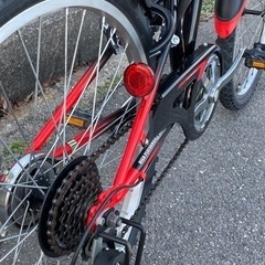 ジュニア24インチ☆シート鍵等新品パーツ多数 整備済美車 配達可！折り畳み自転車の画像