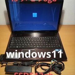 LenovoノートパソコンG570 windows11インストール済