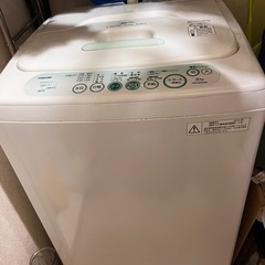 受け渡し者決定❗️】洗濯機　52×52×高さ83 東芝　5kg