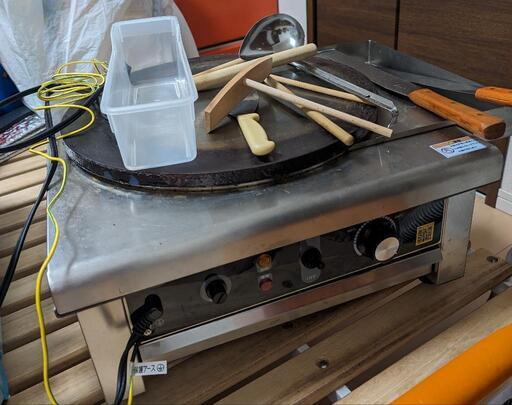クレープ焼き機