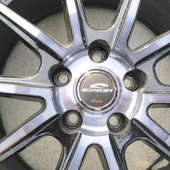 225/60R18　ホイール付きスタッドレスタイヤ４本の画像