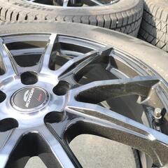 225/60R18　ホイール付きスタッドレスタイヤ４本の画像