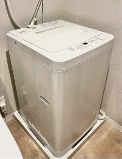 【確定】無印良品 全自動電気洗濯機AQW-MJ45 4.5kg