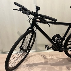FUJI フジ　RAIZ DISC  クロスバイク　ブラック　の画像