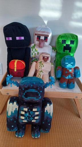 マインクラフト　ぬいぐるみ6体　新品