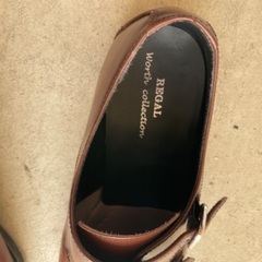 REGAL ダブルモンク　ビジネスシューズ　24.5cmの画像