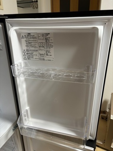 2023年製・冷蔵庫140L（使用期間・6ヶ月）