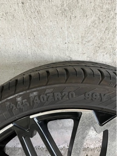 桜レーシングアルミタイヤセット　ヴェルファイア　アルファード