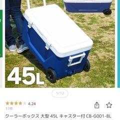 クーラーボックス45リットル