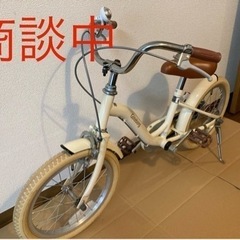 16インチ 幼児用自転車 Goteborg ヨーテボリ　ミルクホワイト