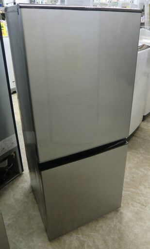 AQUA  2ドア冷蔵庫 126L 自動霜取り AQR-J13K（S）形 2021年製